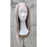 Grey Lace Front wig 60cm straight | Fullmoon